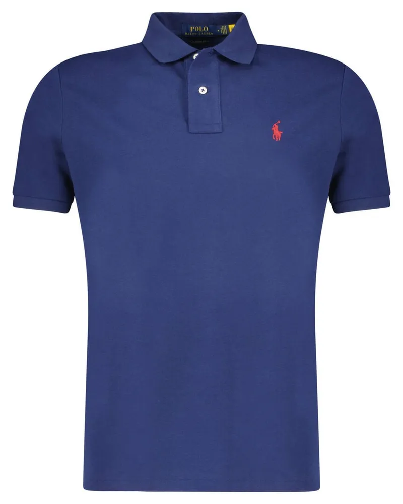 Ralph Lauren Herren Poloshirt Classic Fit Marine