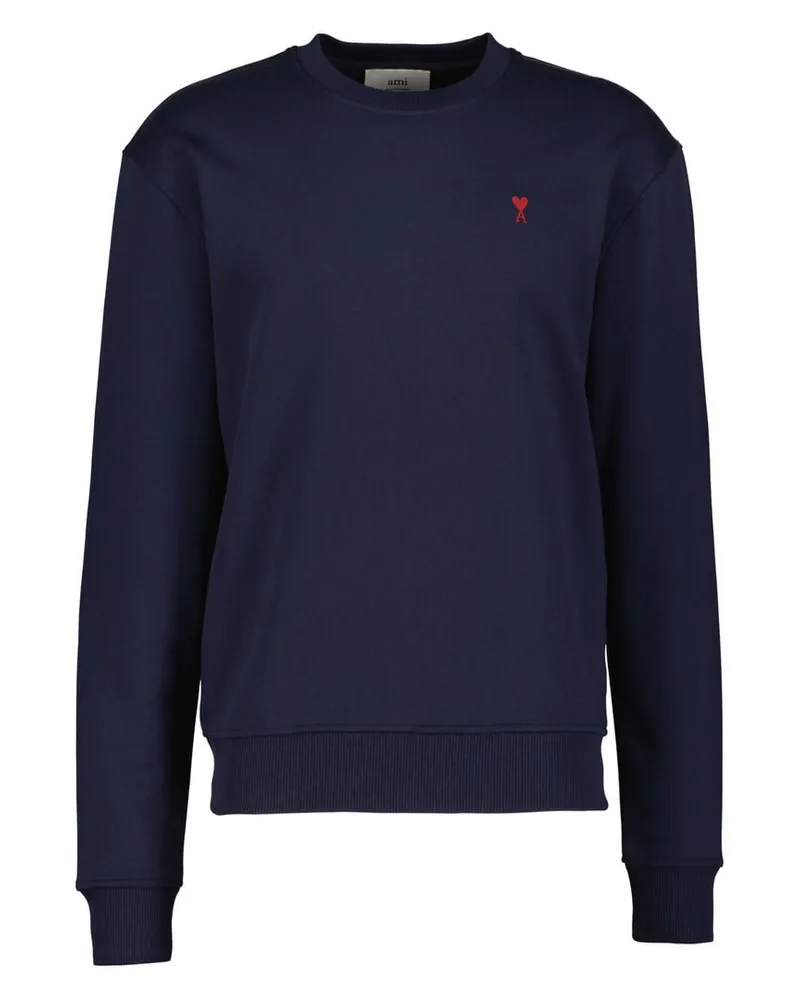 AMI Paris Herren Sweatshirt Marine