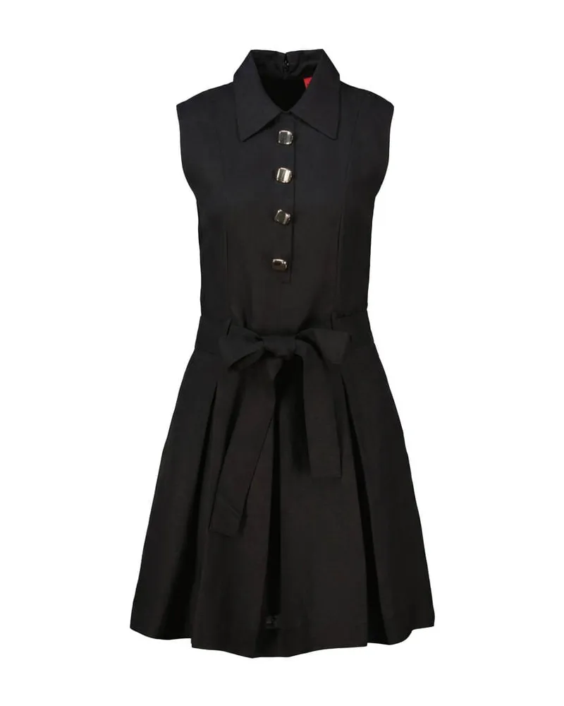 HUGO BOSS Damen Kleid KALEISI Schwarz