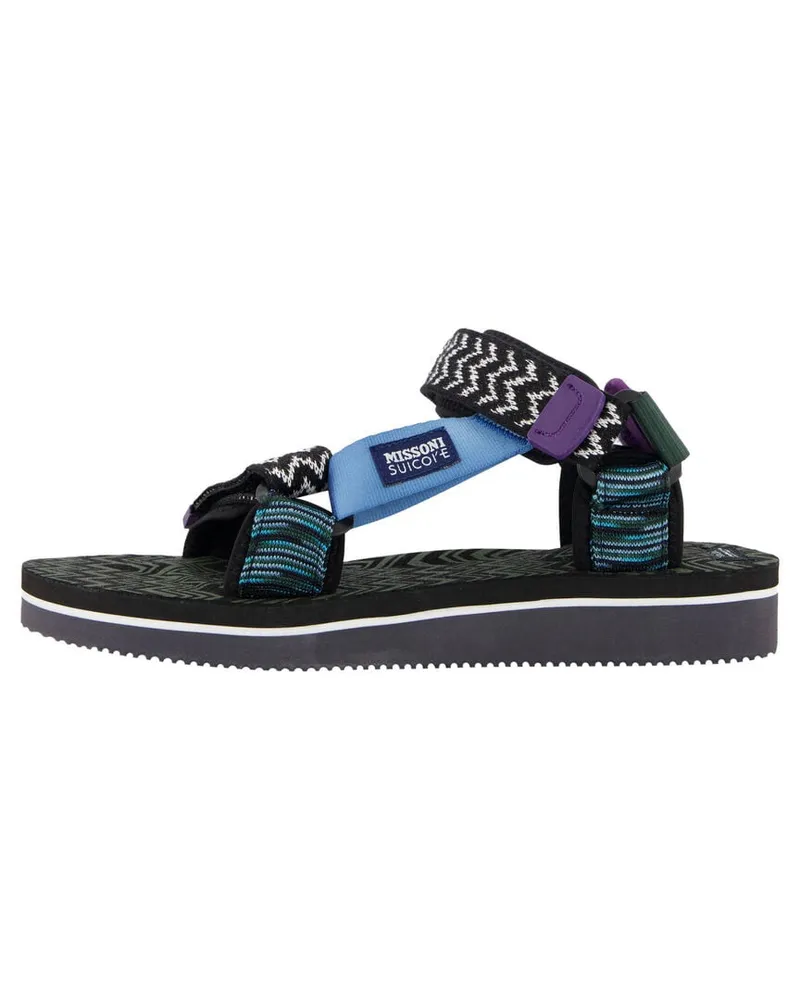 SUICOKE Herren Sandalen MISSIONI X SUICOKE Schwarz