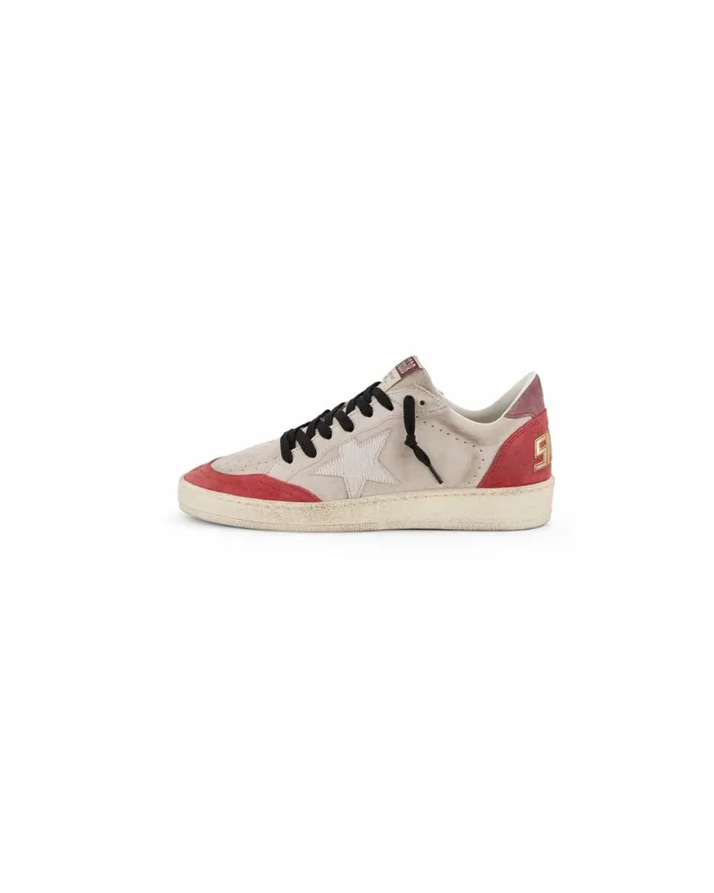 Golden Goose Damen Sneaker BALLSTAR SUEDE Weiss