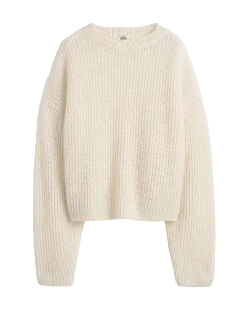 Totême Damen Pullover Offwhite