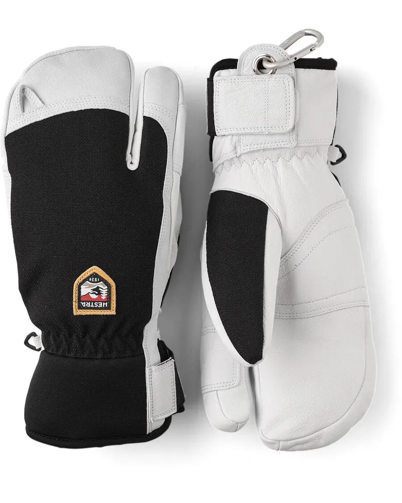Hestra Herren 3-Finger-Handschuh PATROL Schwarz
