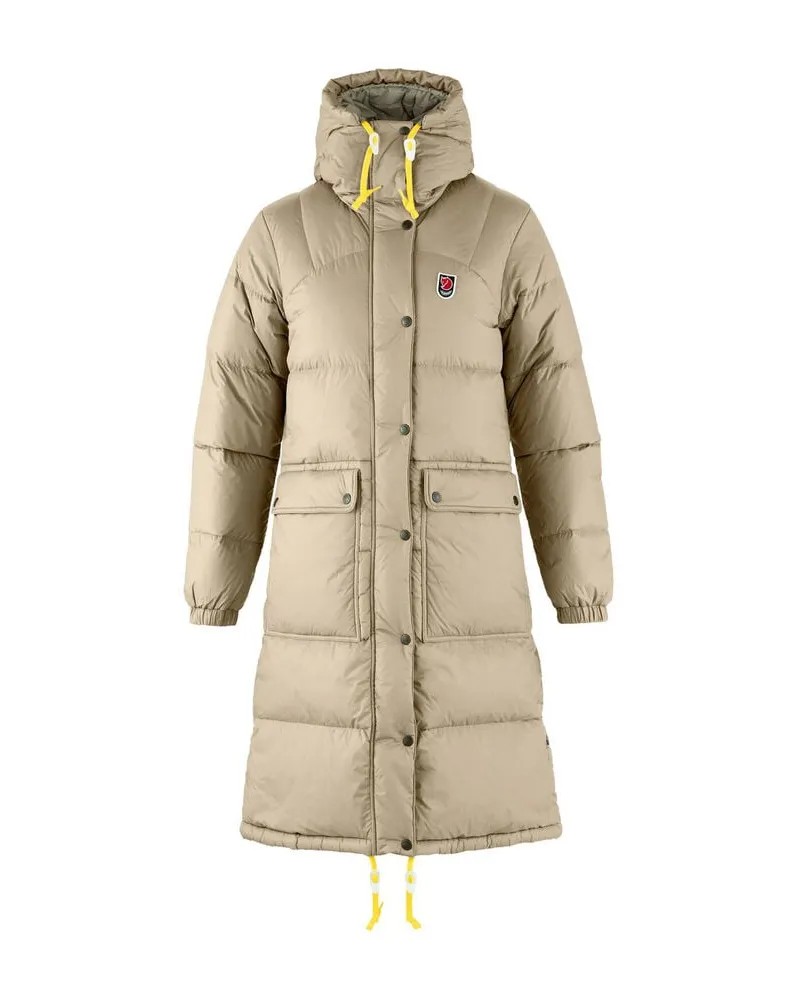 Fjäll Räven Damen Daunenparka lang EXPEDITION Offwhite