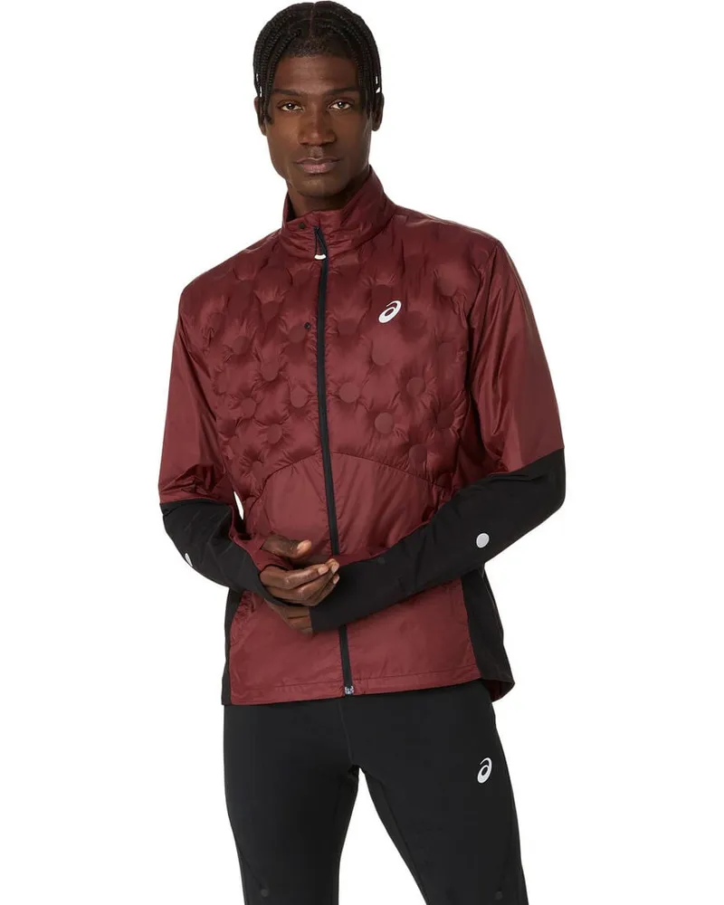 Asics Herren Laufjacke ROAD WINTER JACKET Rauchblau