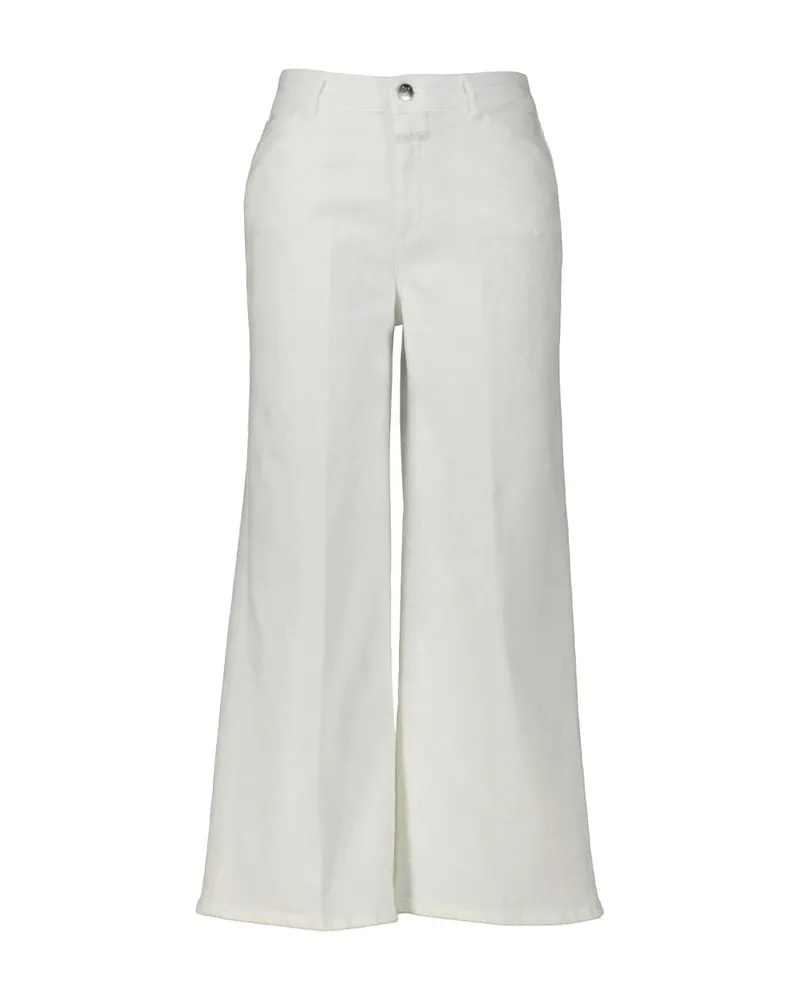 Closed Damen Jeans WERA Wide Fit Weiss