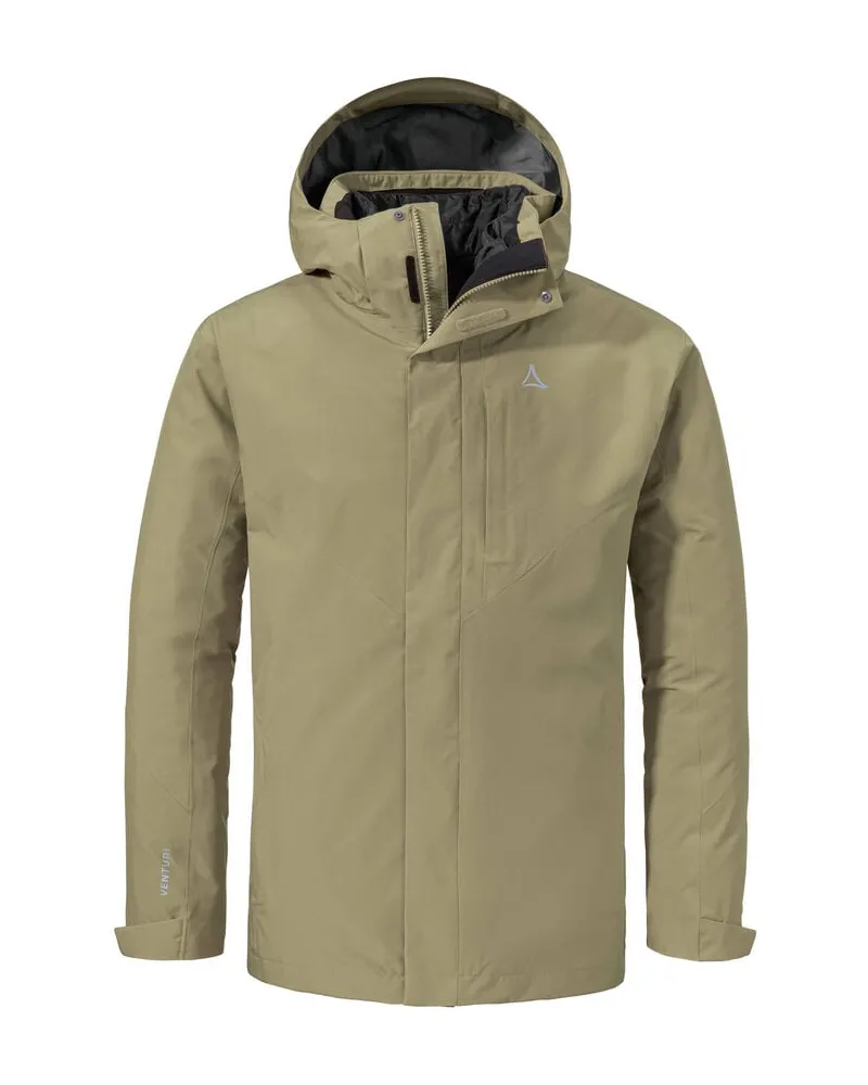 Schöffel Herren Doppeljacke 3IN1 JACKET TAMINA MNS Beige
