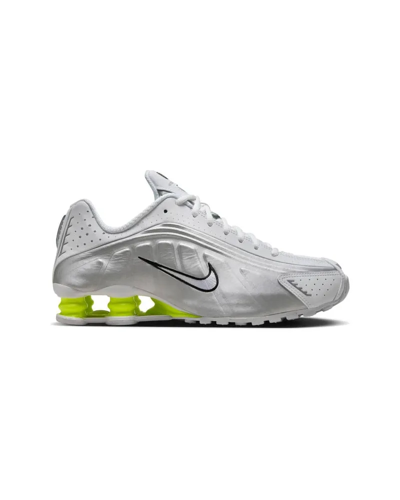 Nike Damen Sneaker SHOX R4 White-metallic
