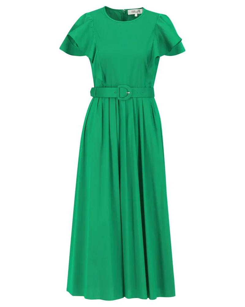Diane von Furstenberg Damen Kleid DAMON Smaragd