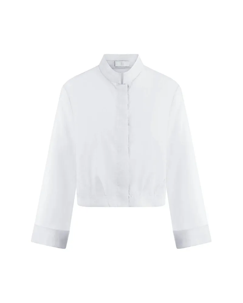 Riani Damen Bluse aus Baumwolle Weiss