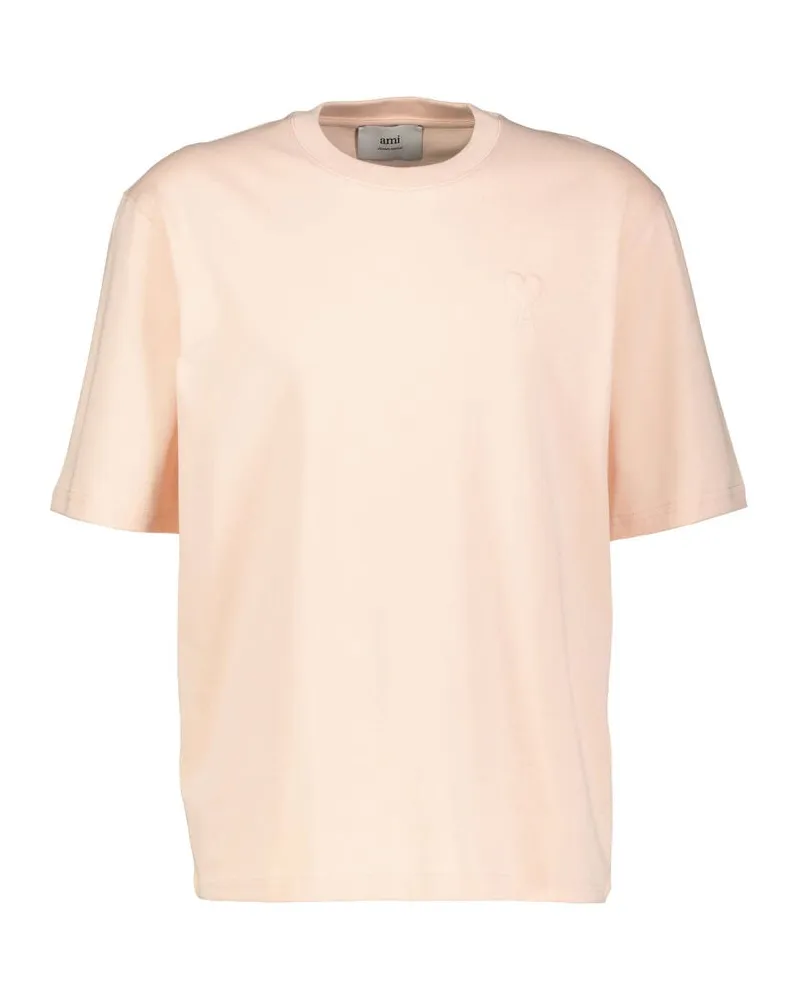 AMI Paris Herren T-Shirt BIG ADC Rose
