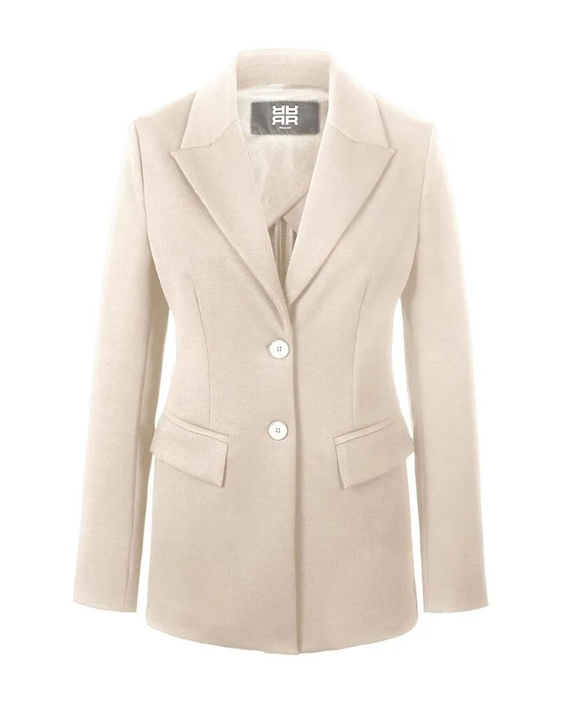 Riani Damen Jerseyblazer Beige