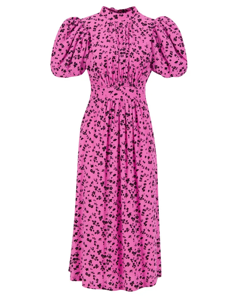 ROTATE Birger Christensen Damen Kleid Pink