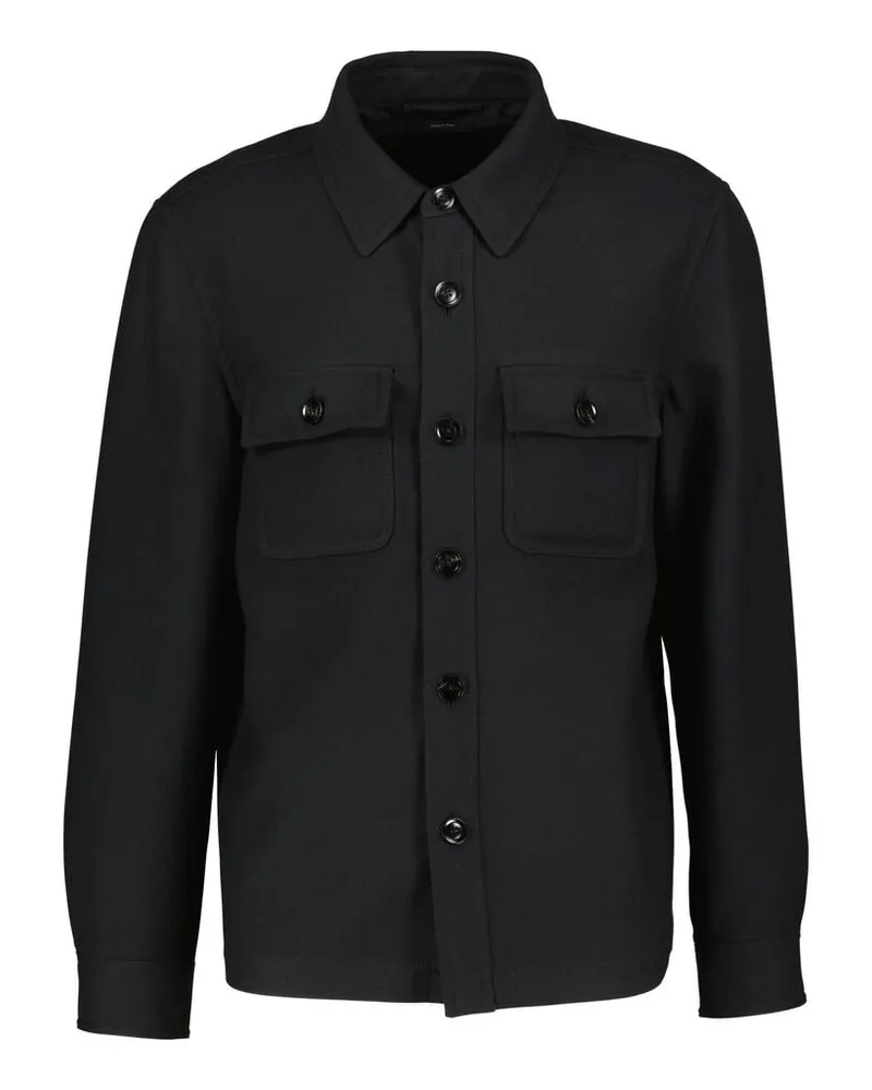 Tom Ford Herren Strickjacke aus Woll-Mix Schwarz