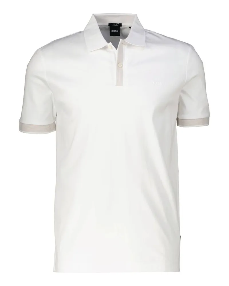 HUGO BOSS Herren Poloshirt H_PHILLIPSON 200 Weiss