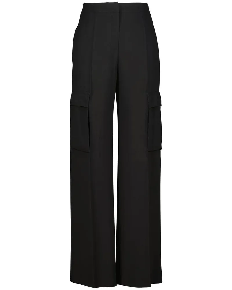 HUGO BOSS Damen Cargohose TIANAMIA1 Schwarz