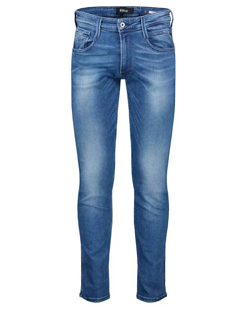 Replay Herren Jeans "Anbass" Slim Fit Blue