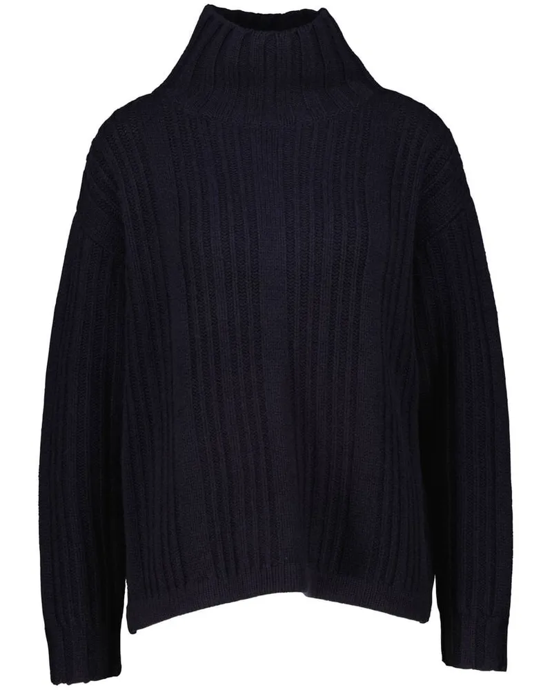 Max Mara Damen Strickpullover aus Wolle und Kaschmir VITALBA Marine