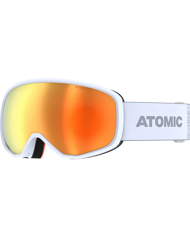 Atomic Herren Skibrille REVENT STEREO LIGHT GREY Hellgrau