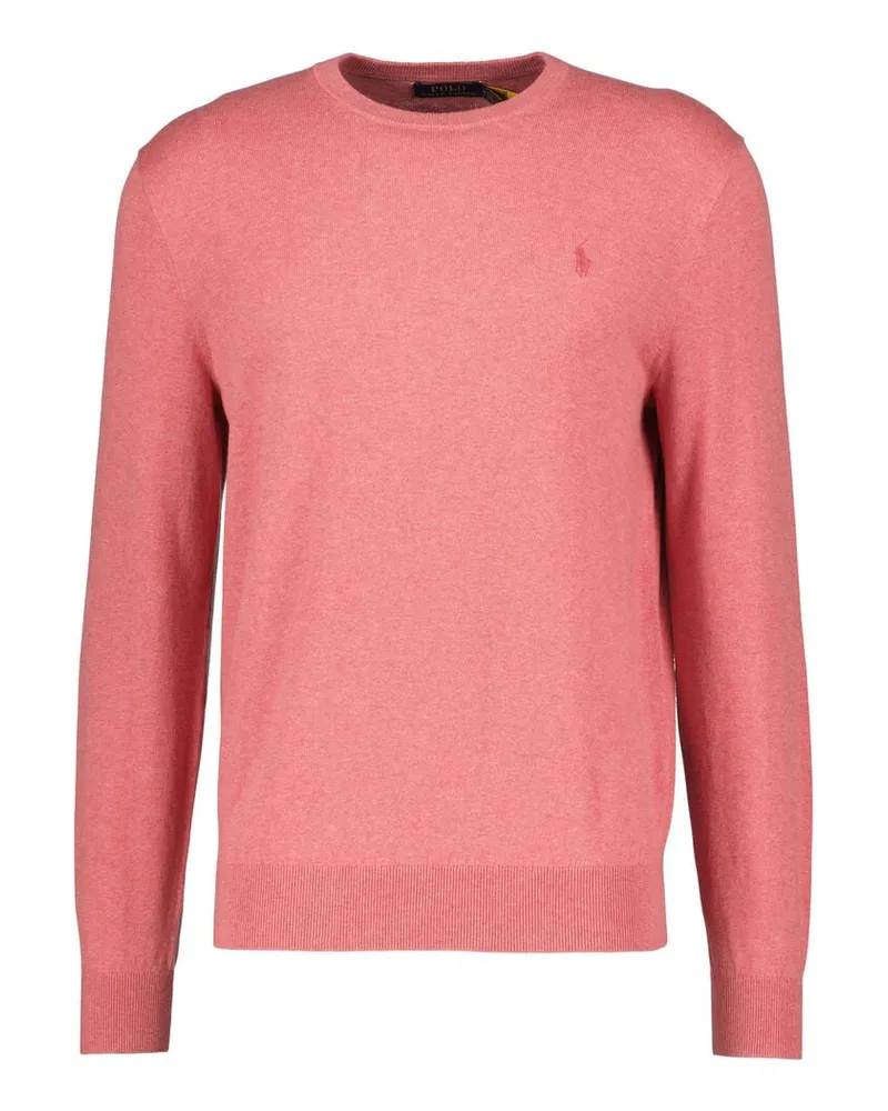 Ralph Lauren Herren Strickpullover aus Baumwolle und Kaschmir Pink