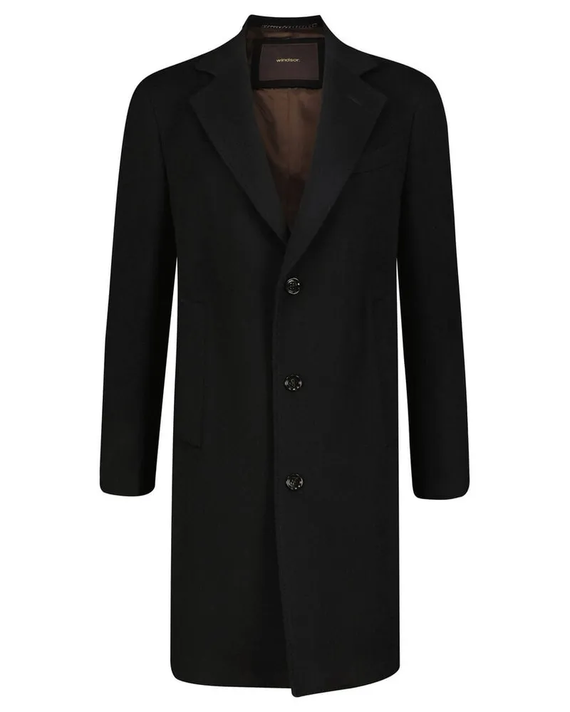 windsor. Herren Mantel13 CESENA Schwarz