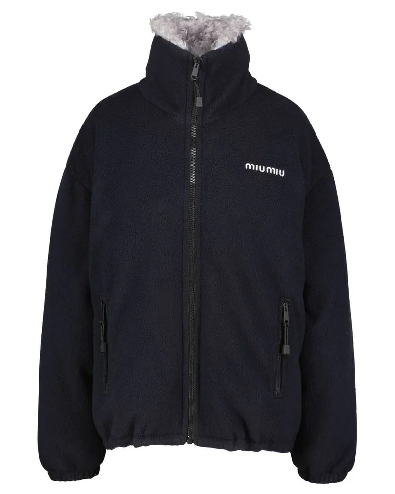 Miu Miu Damen Daunenjacke Marine