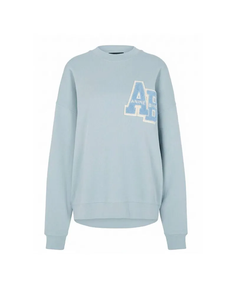 Anine Bing Damen Sweatshirt MILES Bleu
