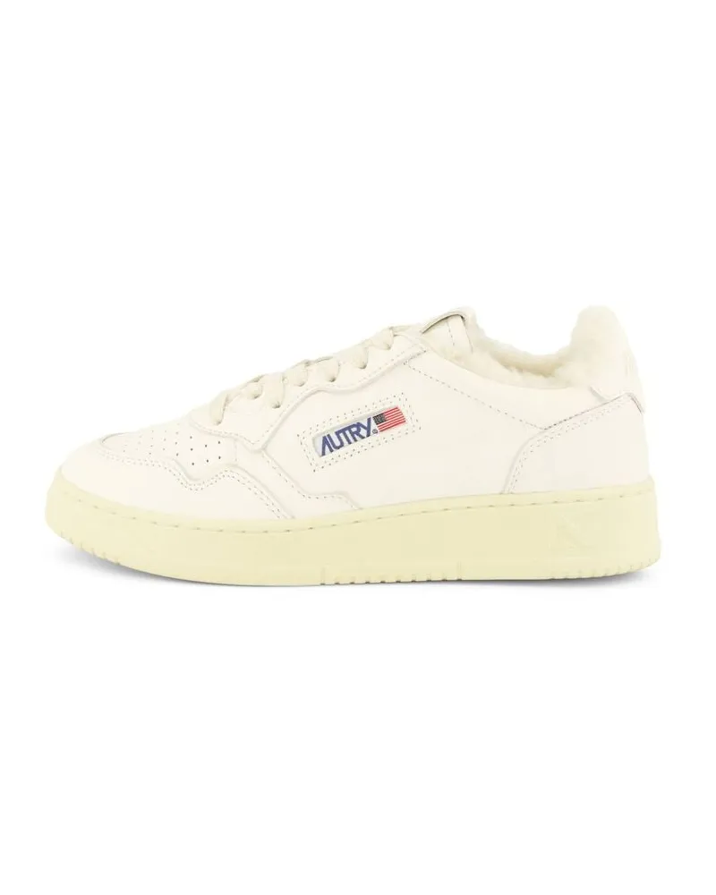 AUTRY Damen Sneaker MEDALIST aus Leder Weiss