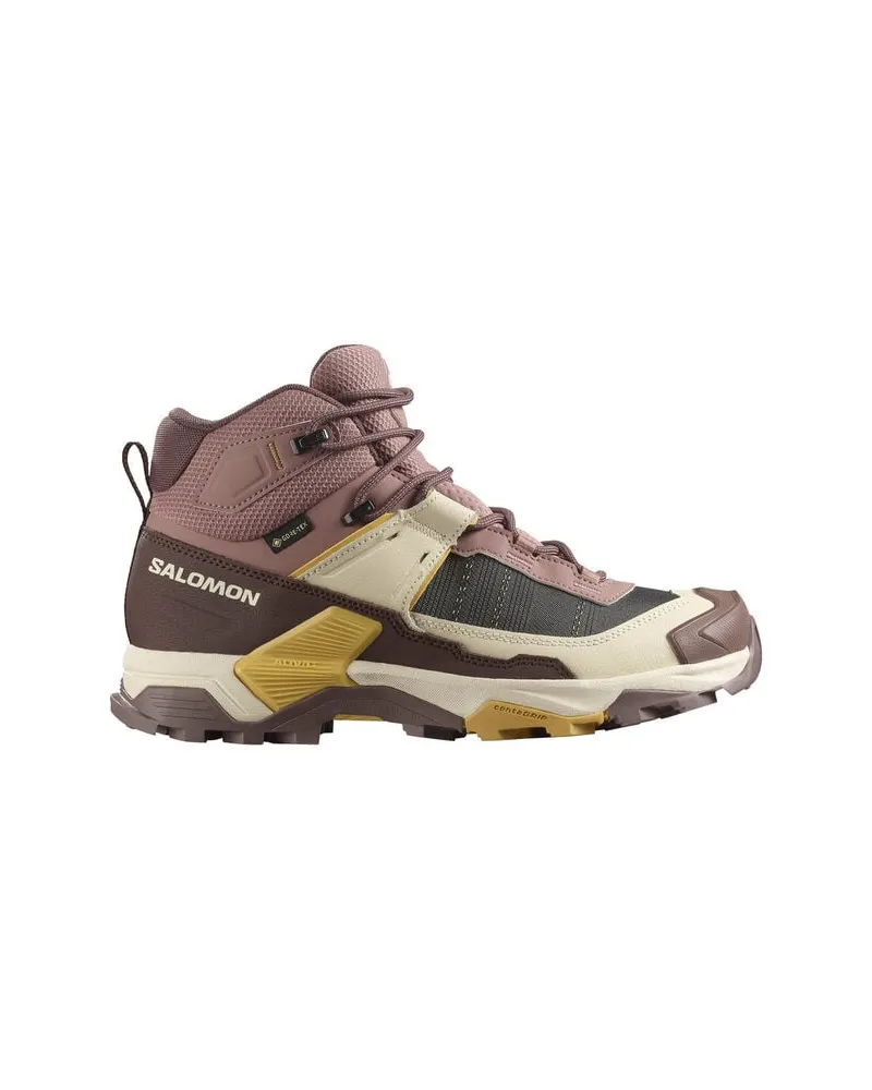 Salomon Damen Wanderschuhe X ULTRA 5 MID GORE-TEX Altrosa
