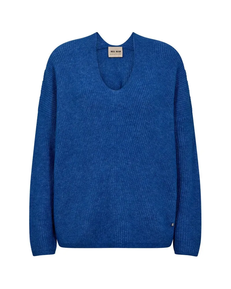 Mos Mosh Damen Strickpullover THORA Blau