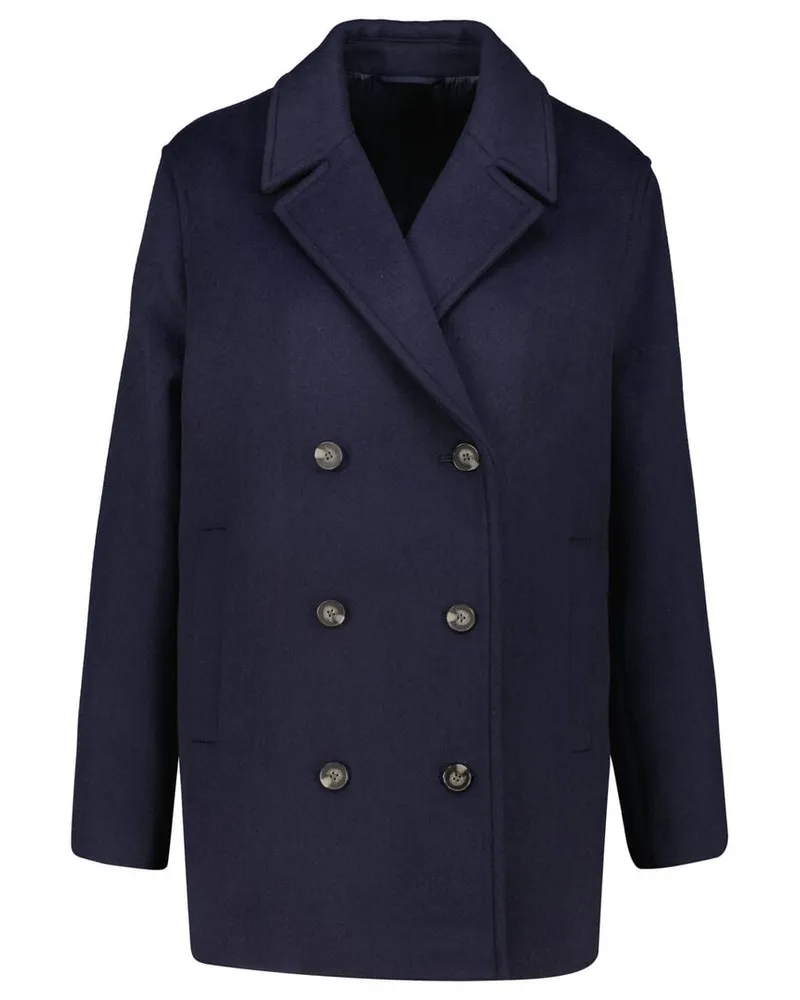 Calvin Klein Damen Jacke mit Wolle Marine