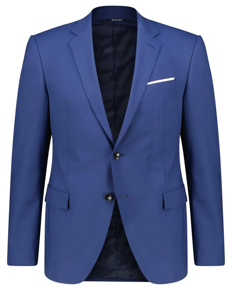 JOOP! Herren Sakko HERBY Slim Fit mit Wolle Blau