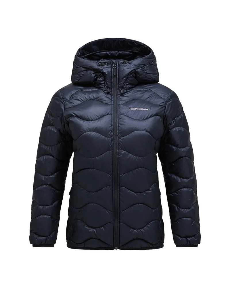 Peak Performance Damen Daunenjacke mit Kapuze HELIUM Schwarz