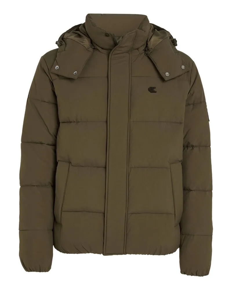 Calvin Klein Herren Steppjacke ESSENTIALS NON DOWN JACKET Taupe