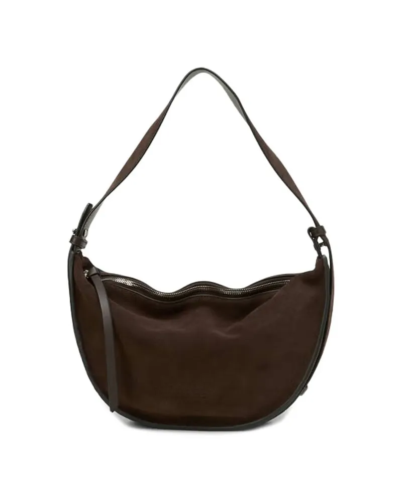 Marc O'Polo Damen Umhängetasche Medium Sand