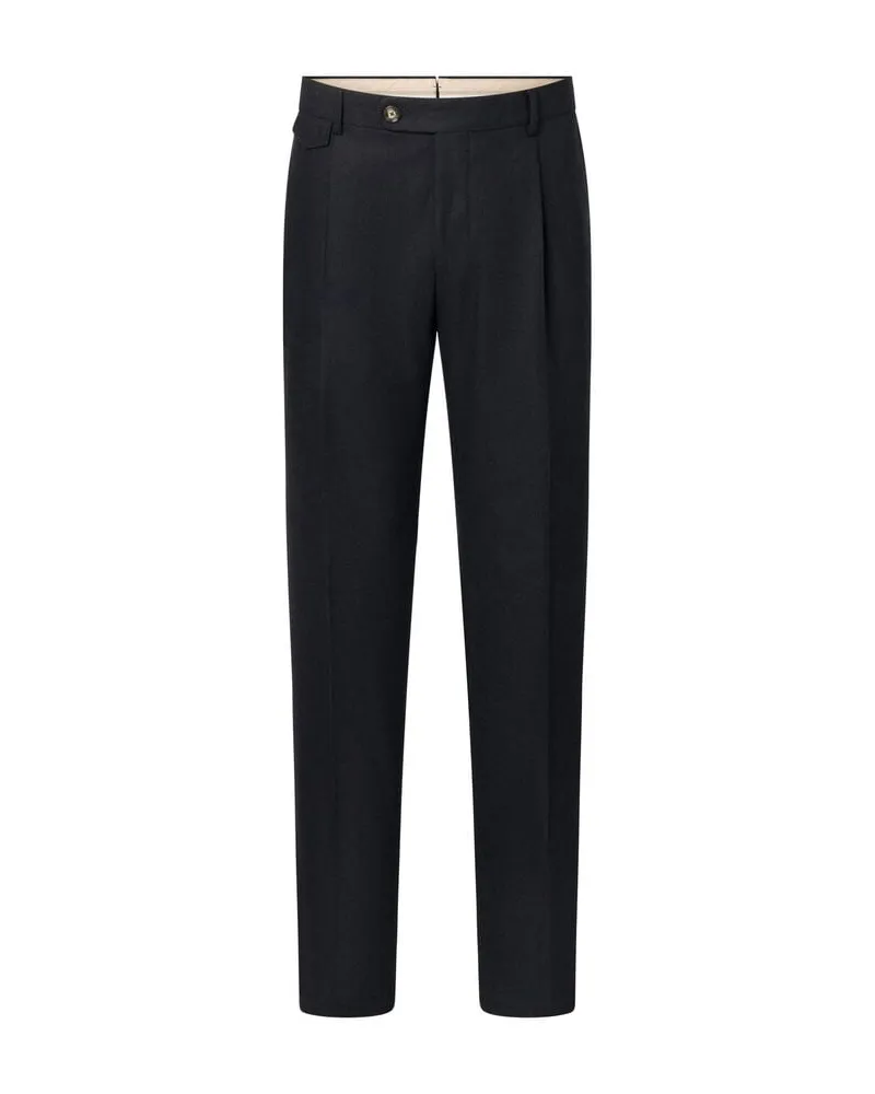 windsor. Herren Flanellhose mit Wolle SILVI Marine