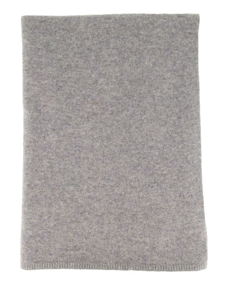 pure Damen Schal aus Kaschmir Grau