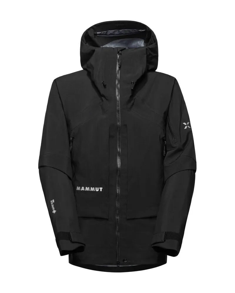 Mammut Herren Bergjacke mit Kapuze EIGER NORDWAND PRO HS Schwarz