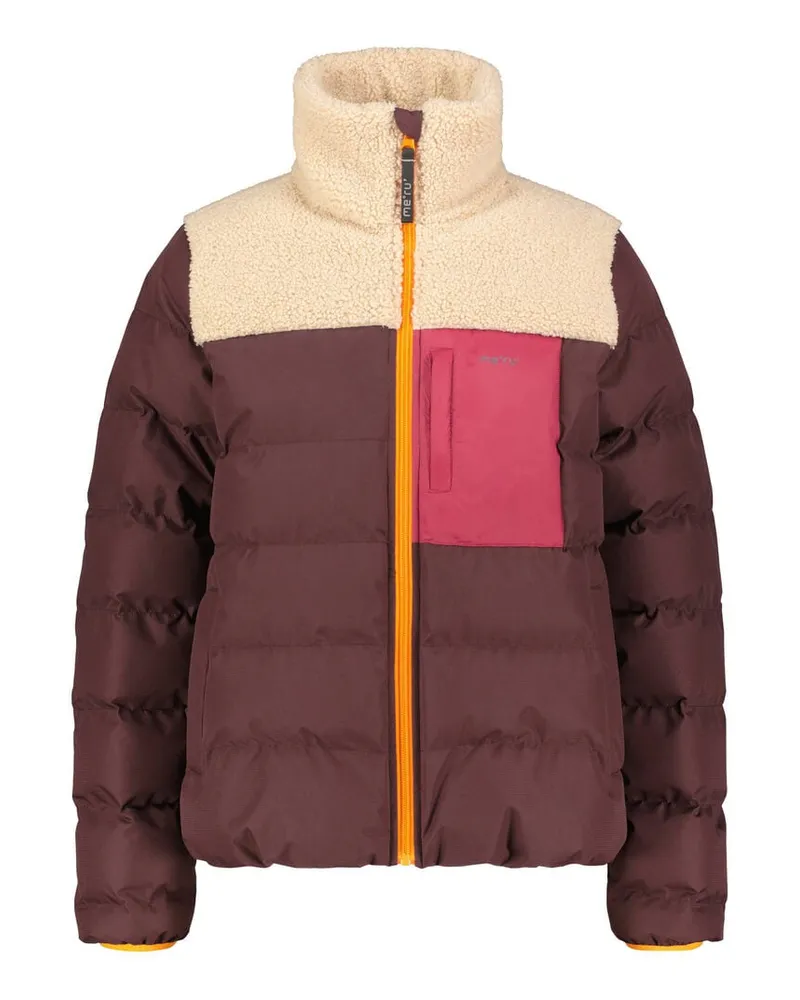 me°ru' Damen Steppjacke VEJLE Aubergine