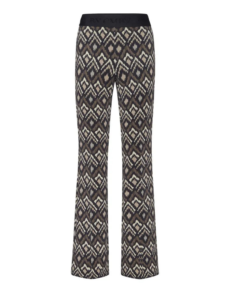 Cambio Damen Hose FLOWER Mehrfarbig