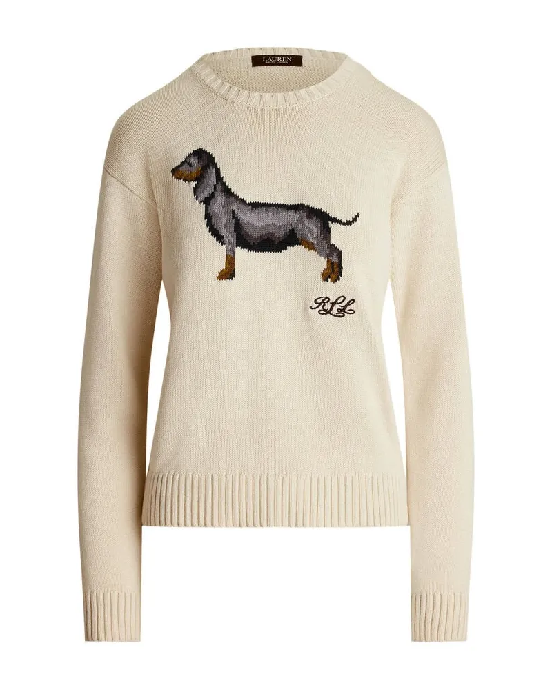 Ralph Lauren Damen Pullover Offwhite