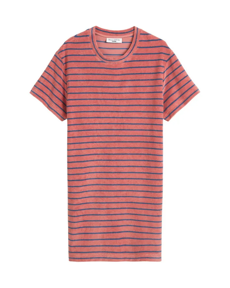 Marc O'Polo Damen Frottee-Kleid Relaxed Fit Pink