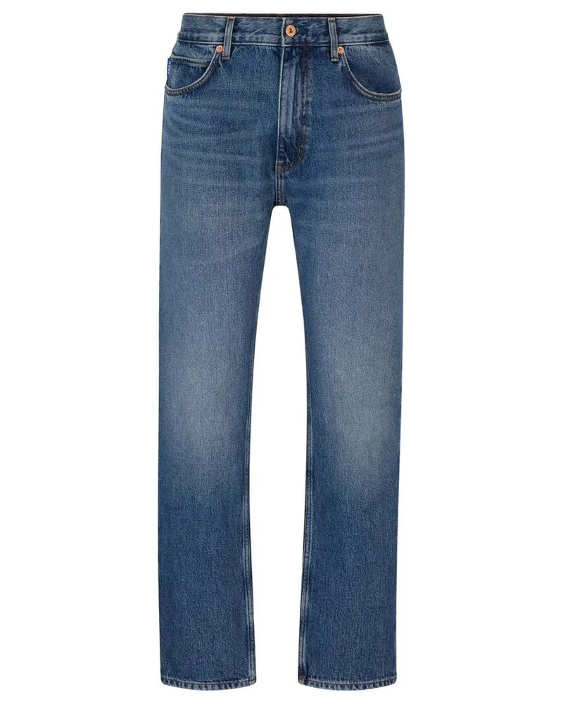 HUGO BOSS Herren Jeans JONAH Regular Fit Marine