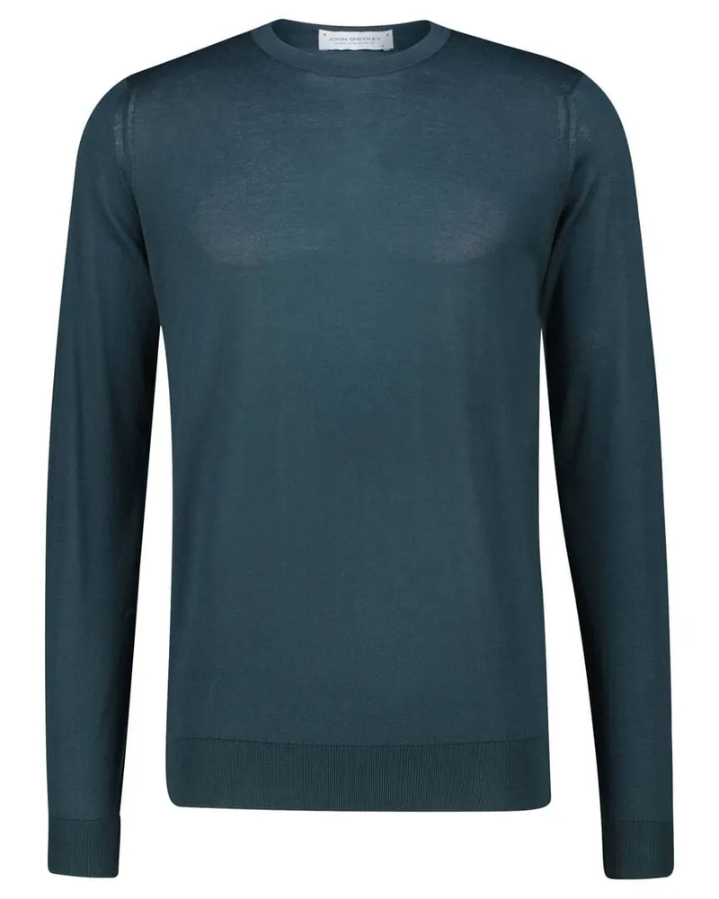 John Smedley Herren Pullover ROWLAND Dunkelgrün