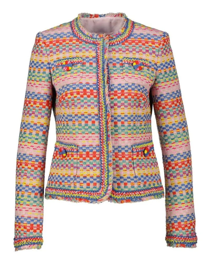 Maison Common Damen Tweed-Blazer Mehrfarbig