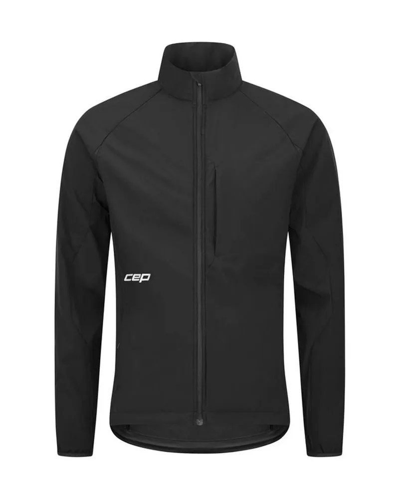 CEP Herren Laufjacke CORE RUN THERMAL HYBRID Schwarz