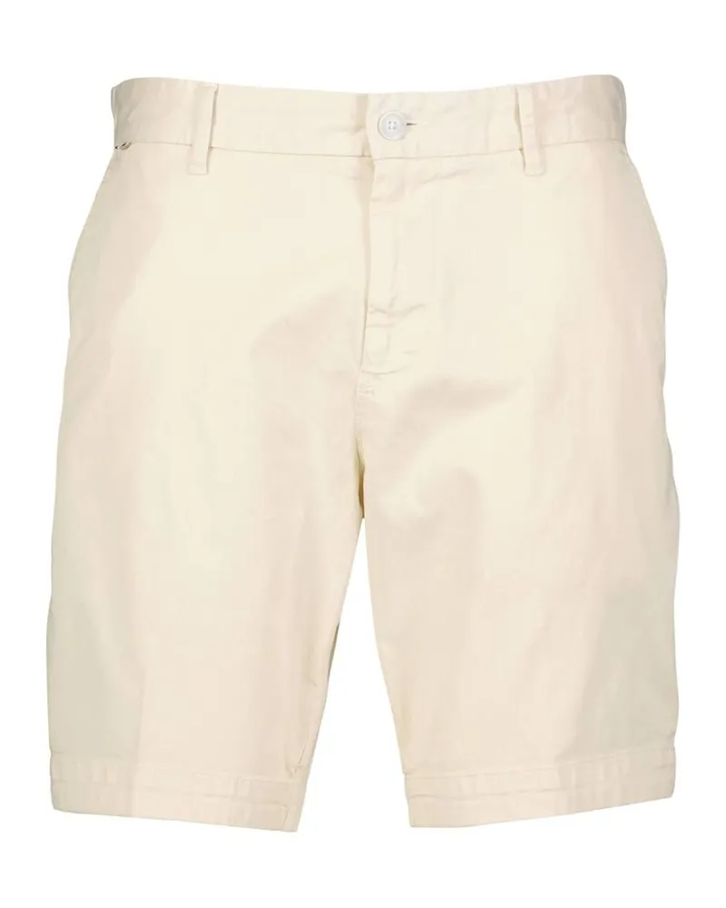 HUGO BOSS Herren Chinoshorts H-SLICE-SHORTS1 Slim Fit Offwhite