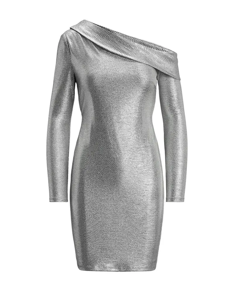 Ralph Lauren Damen Cocktailkleid Silber