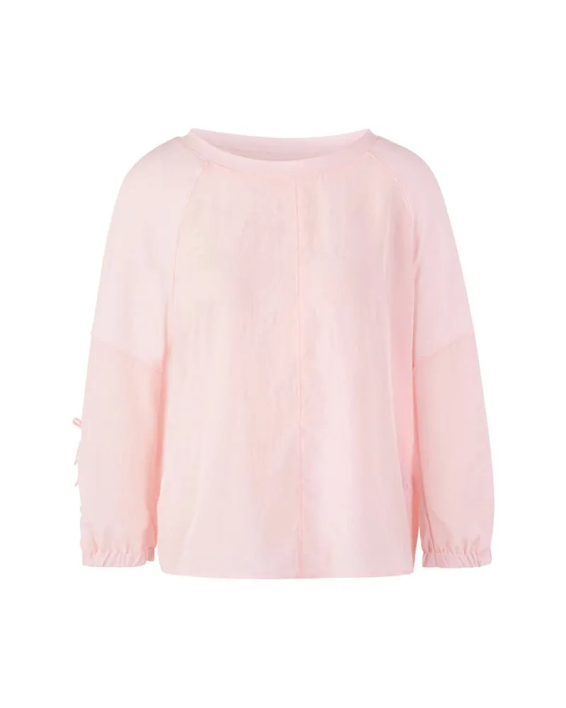 Marc Cain Damen Blusenshirt aus Baumwoll-Mix Rose