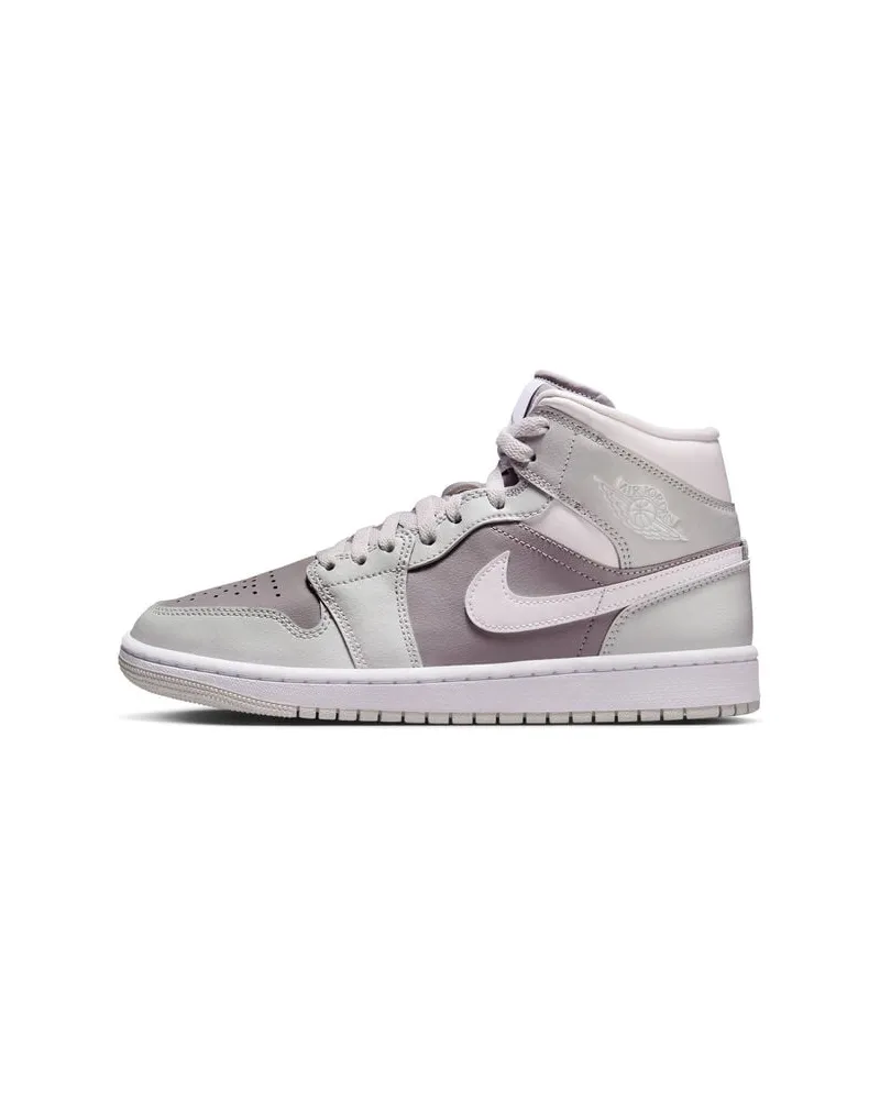 Jordan Damen Basketball-Schuhe AIR JORDAN 1 MID Hellgrau